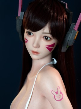 Passion Studio solid silicone Overwatch eSports girl D.Va Hot Sexy 1/1 Statue